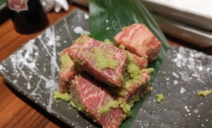 うしくろワサビ焼き