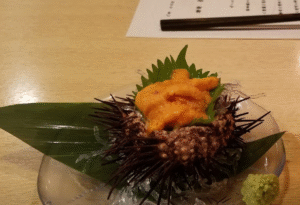 海栗屋ウニのお造り