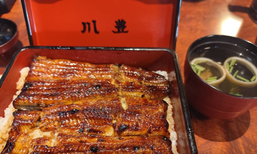 川豊上うな重肝吸い