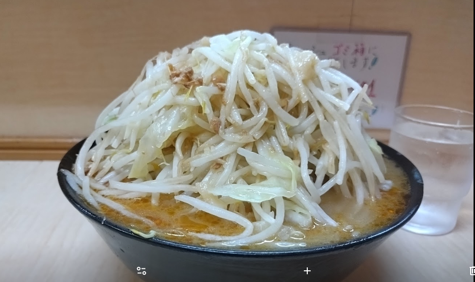 ラーメン二郎京成大久保味噌ラーメン