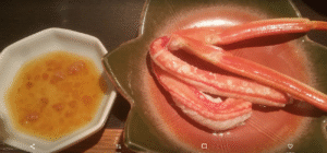 かに福蟹刺